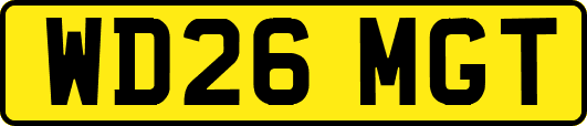 WD26MGT
