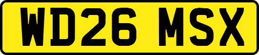 WD26MSX
