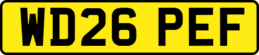 WD26PEF