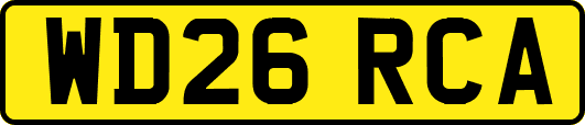 WD26RCA