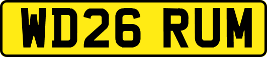 WD26RUM