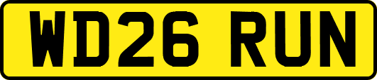 WD26RUN