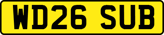 WD26SUB