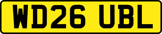 WD26UBL