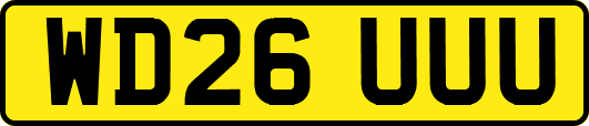 WD26UUU