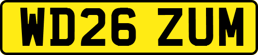 WD26ZUM