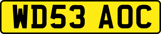 WD53AOC
