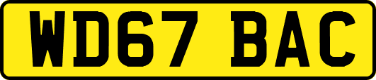 WD67BAC