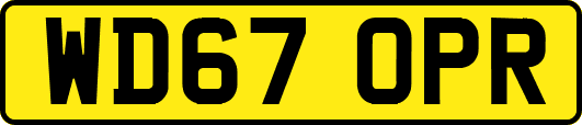 WD67OPR