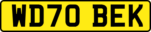 WD70BEK