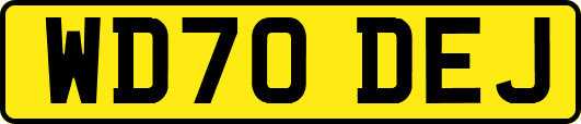 WD70DEJ
