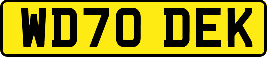 WD70DEK
