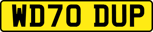 WD70DUP