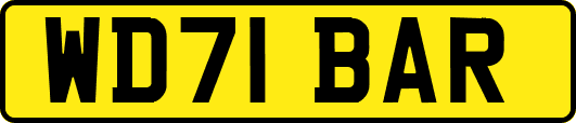 WD71BAR
