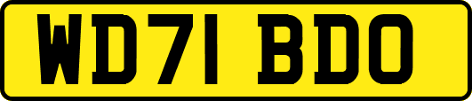 WD71BDO