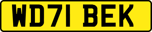 WD71BEK