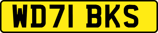 WD71BKS