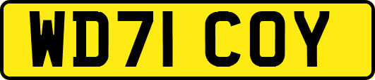 WD71COY