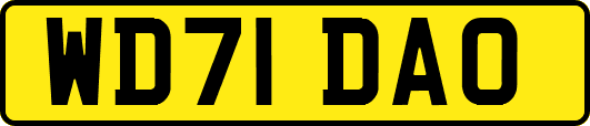 WD71DAO