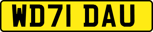 WD71DAU