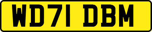WD71DBM