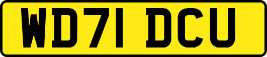 WD71DCU