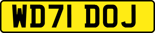 WD71DOJ