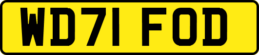 WD71FOD