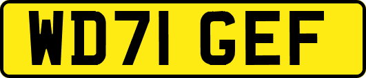 WD71GEF