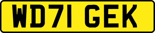 WD71GEK