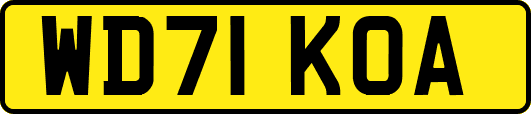 WD71KOA