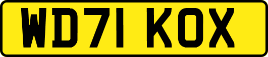 WD71KOX