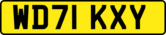 WD71KXY