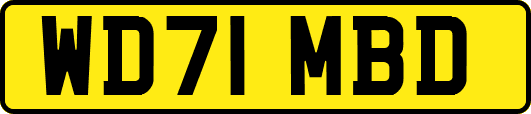 WD71MBD