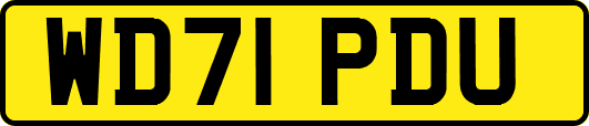 WD71PDU