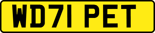 WD71PET