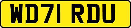 WD71RDU