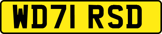 WD71RSD