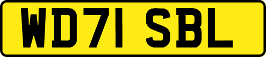 WD71SBL