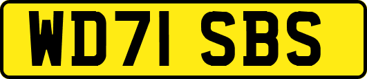 WD71SBS