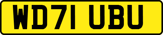 WD71UBU