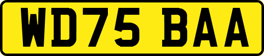 WD75BAA