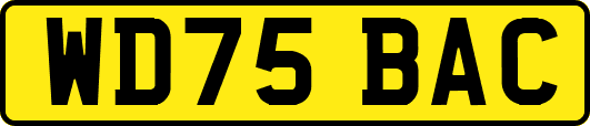 WD75BAC