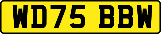 WD75BBW
