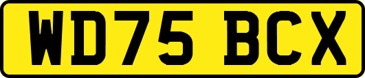 WD75BCX