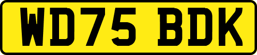 WD75BDK