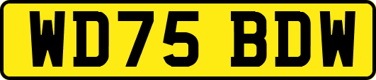 WD75BDW