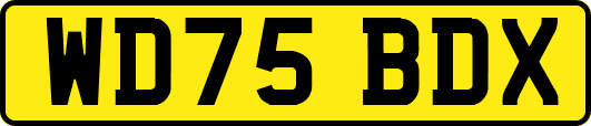WD75BDX