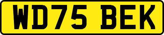 WD75BEK