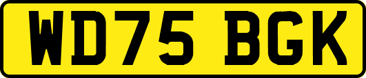 WD75BGK